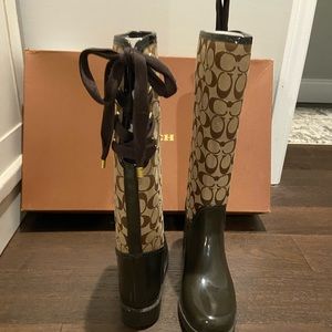 COPY - Coach Rain Boots